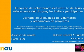 Reunión con voluntarios para INAU en Montevideo - 1